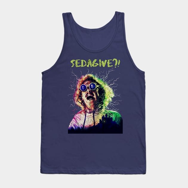 sedagive vintage Tank Top by Draw One Last Breath Horror 